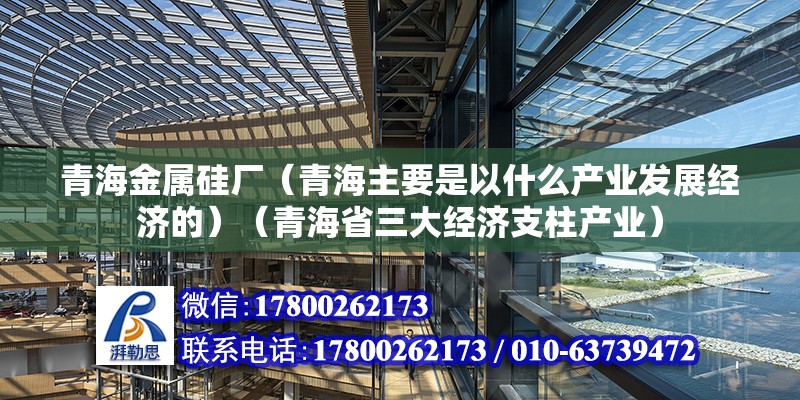 青海金屬硅廠（青海主要是以什么產業發展經濟的）（青海省三大經濟支柱產業）