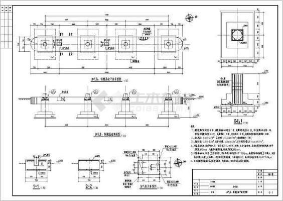 加油站鋼結構罩棚施工圖28米×28米（加油站鋼結構罩棚施工圖審批流程介紹） 鋼結構有限元分析設計 第1張